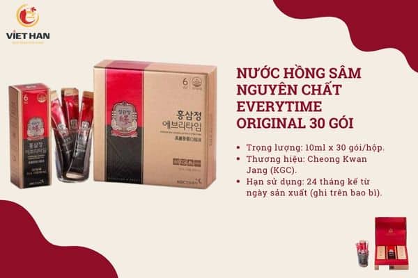 Nước hồng sâm KGC Everytime Original