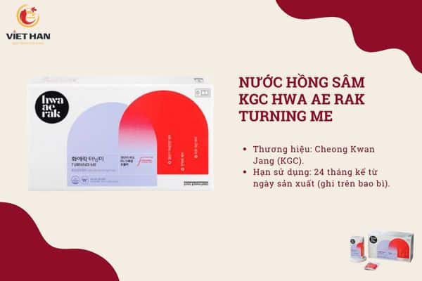 Nước hồng sâm KGC Hwa Ae Rak Turning Me