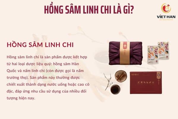 Hồng sâm linh chi là gì?
