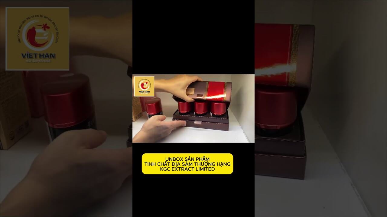 TINH CHẤT ĐỊA SÂM THƯỢNG HẠNG KGC EXTRACT LIMITED