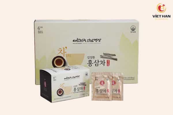 Trà hồng sâm Kim’s Red Ginseng Tea 60 gói 3g/gói 