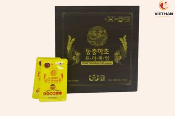 Cách uống đông trùng hạ thảo gói Daedong