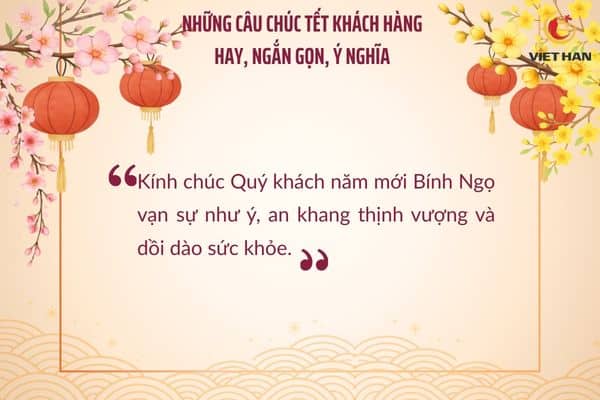 Những câu chúc Tết khách hàng hay, ngắn gọn, ý nghĩa