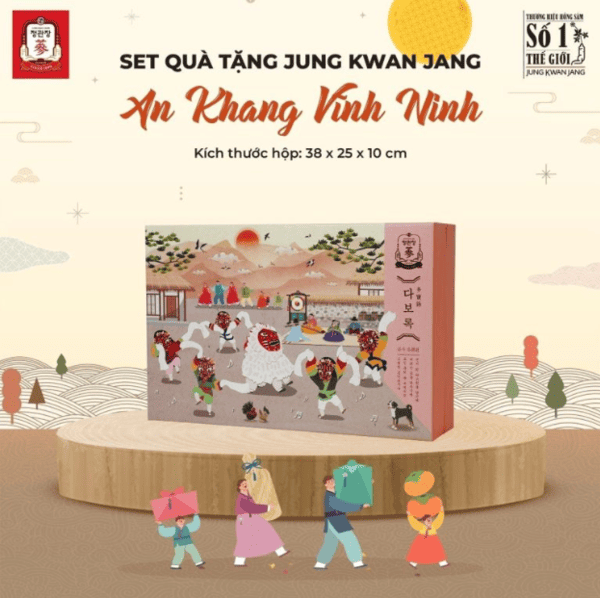 Quà Tết nên mua gì? Hãy chọn Set quà tặng An Khang Vĩnh Ninh của Siêu thị Sâm Soobin