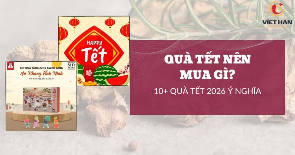 Quà Tết nên mua gì? 10+ quà Tết 2026 ý nghĩa và độc đáo